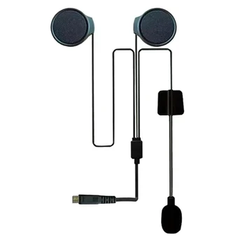Bluetooth 5.0 Headset Motocyklové Prilby, Slúchadlá Bezdrôtové Slúchadlá S Mikrofónom Handsfree BT-22(Len pre Mikrofón)
