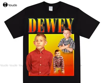 Dewey T-Shirt Malcolm V Strede T Shirt Hal Lois Francis Reese Malcolm Dewey Ste Hal Na Moje Lois Vlastný Darček