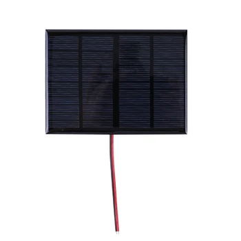 1/2 ks Mini Solárny Panel 3/2/1/0.4 W 12/6/3/1.5 V Malých Buniek Modul Nabíjačku DIY Solar Panel Vonkajšie Plnenie Príslušenstvo 115x85mm