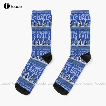 Schweddy Gule - Ugly Sweater Ponožky dámske Ponožky Vianočný Darček Unisex Dospelých Dospievajúcu Mládež Ponožky Vlastné 360° Digitálna Tlač