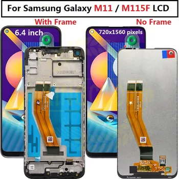 Pre Samsung Galaxy M11 M115F M115F/DSN LCD Displej Dotykový Displej Digitalizátorom. Montáž Nahradiť 6.22