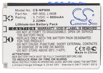 Cameron Čínsko 600mAh Batérie pre Praktica DM5331,DM-6331,DS-4330,DS-4331,DS-4341,DS-4346,DS-5080,DS-5330, DS-5341,DS-6330,DS-6340