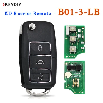 KEYDIY B01-3-LB Univerzálny B Series Diaľkové Ovládanie pre KD200/KD900/URG200/Mini KD/KD-MAX Generovať Nové Kľúče Luxusné B5 Štýl