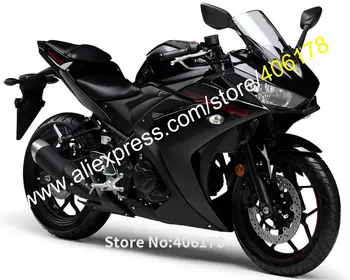 Sportbike Telo Držiak Pre Yamaha R25 R 25 15 16 17 R3 R 3 2015 2016 2017 Black Bodyworks Motocykel Kapotáže (Vstrekovanie)