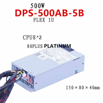Nový, Originálny PSU Pre Delta Malé 1U CPU8Pin*2 500W zdroj Napájania DPS-500AB-5 B DPS-500AB-5B