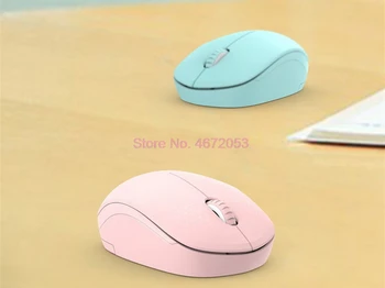 50pcs Tichý 2,4 GHz Bezdrôtová Myš pre Notebook Prenosný Mini Stlmiť Myší Tichý Počítač Myšou na Plochu, Notebook PC Mause