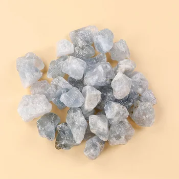 100 G Hrubá Celestite Prírodné Kamene Reiki Liečenie Kryštály Modrej Prírodné Kamene pre Domáce