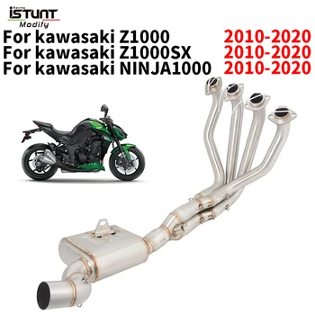 Pre Kawasaki Z1000 Z1000 SX Ninja1000 2010 - 2020 Motocykel Výfukových Upraviť Predné Prepojenie Potrubia Espace Moto S Protitlakovej box