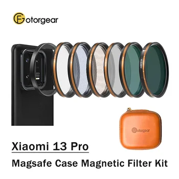 Fotorgear Magnetického Filtra Auta Magsafe Telefón puzdro pre Xiao 13 Pro CPL ND Black Mist Streak Filter Nastavený