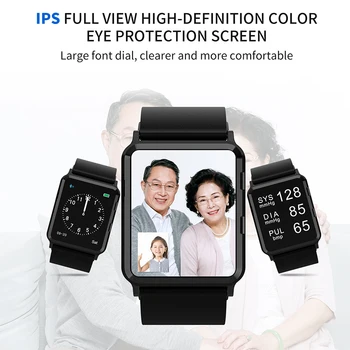 najnovšie staršie zdravé smart hodinky s tepovej frekvencie, meranie krvného tlaku bluetooth smart kapela náramkové hodinky ole muž žena