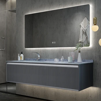 Luxusné inteligentné kúpeľňa skriňa, umývadlo, umývadlo kabinet, rock dosku umývadlo, umývadlo, kúpeľňa skrine