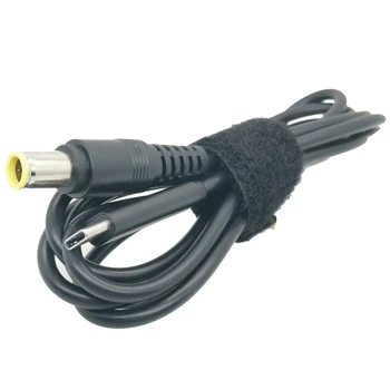 USB Typu C na DC7.9*5.0 mm PD Nabíjací Kábel Kábel pre Lenovo Thinkpad E420 E430 T61 T60 T420 T430 Notebook Napájanie Adaptérom