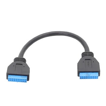 USB 3.0 19PIN HUB Adaptér Extender Multi-protection Jeden-Na-Dva Rýchly Prenos Dát pre Home/Office/Obchodné Prostredí