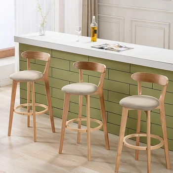 Masívneho dreva bar stoličky pre kuchyňu a vysokej tabuľka Moderný Minimalistický stolice stoličky počítadlo stolice bar tabuľka Vysokú stoličku späť bar stoličky