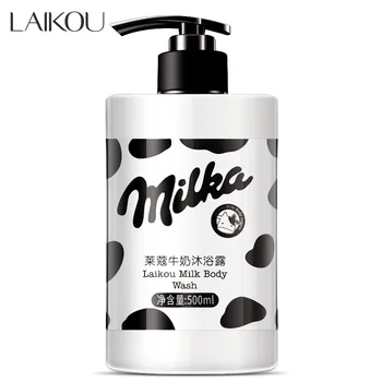 Mlieko sprchový gél 500 ml hydratačné čistiace Body Wash Oživiť Zmenšovať Póry Repaire Toner Anti-Wrinkle 흥분젤