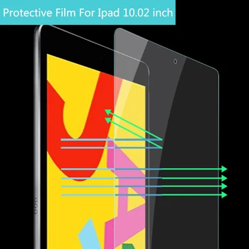 Vhodné pre Nový Apple iPad 10.2 Palcový Model Zakrivené Hrany Tvrdené Film 9H Tvrdosť HD Ipad Ccreen Film