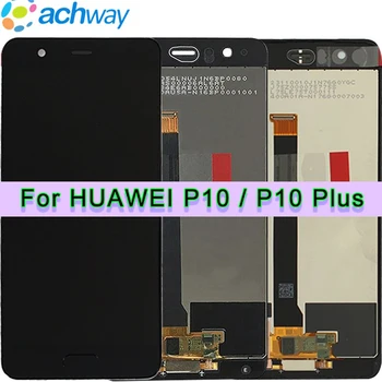 Pre Huawei P10 Plus LCD Displej+Touch Panel Digitalizátorom. S montážou Rámu VKY-L09 lcd Nahradiť pre Huawei P10 LCD ZVYKNE-AL00