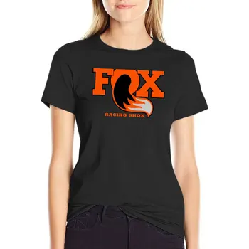 Fox Racing Shox - Orange, T-Shirt estetické oblečenie tričká pre Ženy loose fit