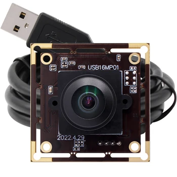 16MP rybie oko Kamery formáte mjpeg 10fps 4656*3496 CMOS IMX298 Široký Uhol USB Kameru Rada Pre Windows, Android, Mac, Linux