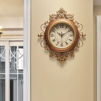 Nové 2023 Retro Nástenné Hodiny Estetickej Ukazovatele Luxusné Moderné Nástenné Hodinky Quartz Klasické Elegantné Reloj Porovnanie Obývacej Miestnosti Dekorácie