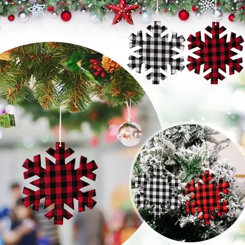 Vianočný Strom Prívesky Snowflake Visí Ozdoby, Vianočné Dekorácie Pre Domov Deti Hračka 2023 Firmware Nový Rok Party #50g