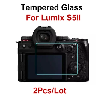 2 ks Tvrdeného Skla Screen Protector Pre Lumix S5II S 5 5II S5 II LCD Displej HD Filmu Jasné, Fotoaparát Ochranný Film Pevného Skla