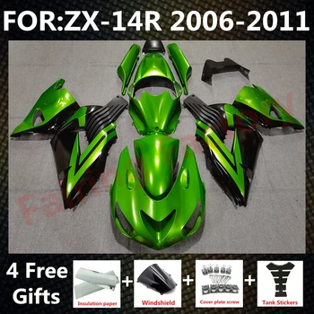 Motocykel Horské Držiak pre Ninja ZX-14R 2006 2007 2008 2009 2010 2011 ZX14R zx 14r 06 07 08 karosériou kapotáže nastaviť zelená čierna